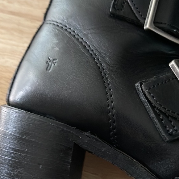 SOLD.  Frye Sabrina Double Buckle !! - Picture 7 of 10